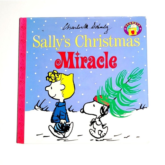 Sally's Christmas Miracle Charles Schulz Snoopy Peanuts 1996 Hardcover w Jacket - Picture 1 of 10